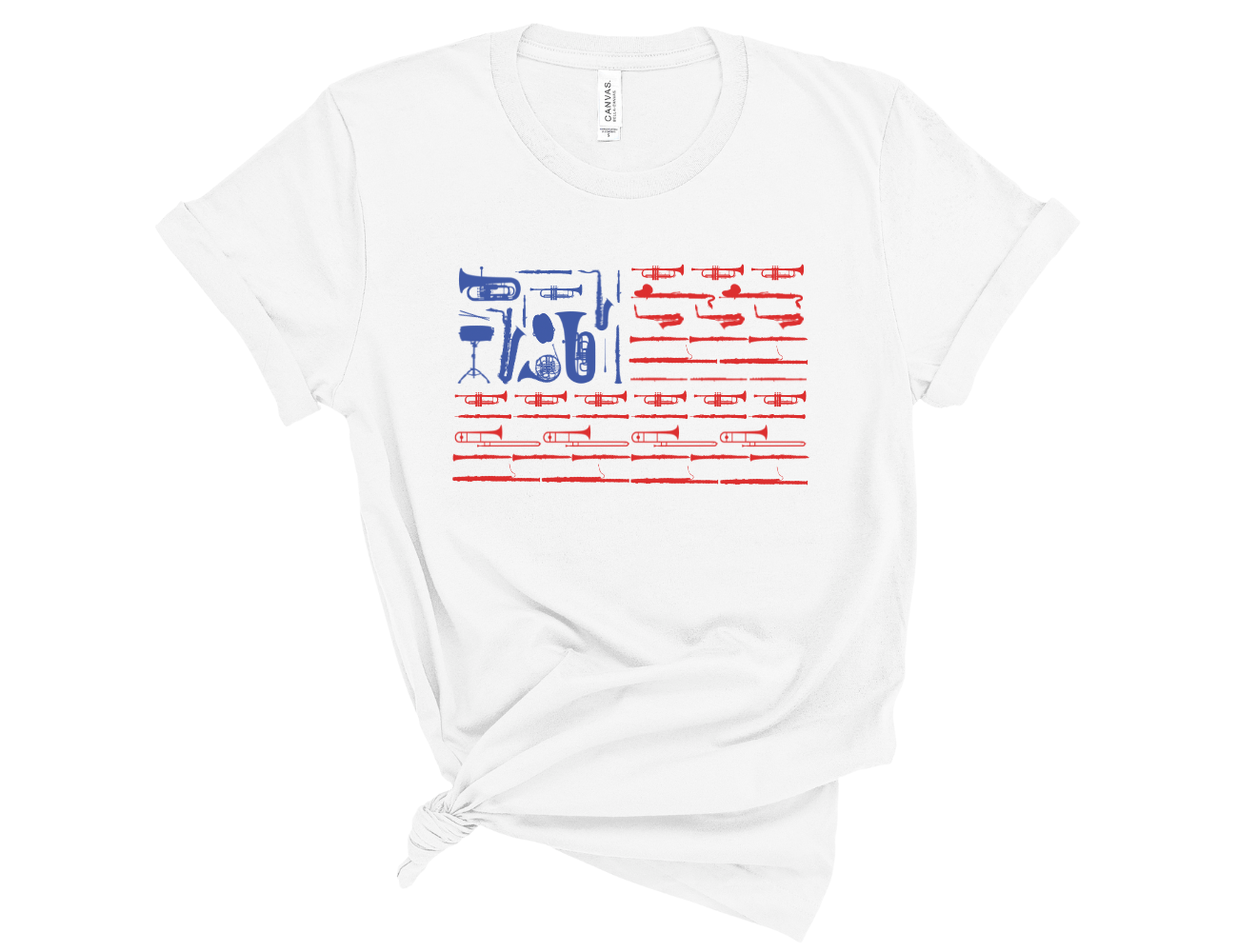 Band US Flag Unisex T-Shirt