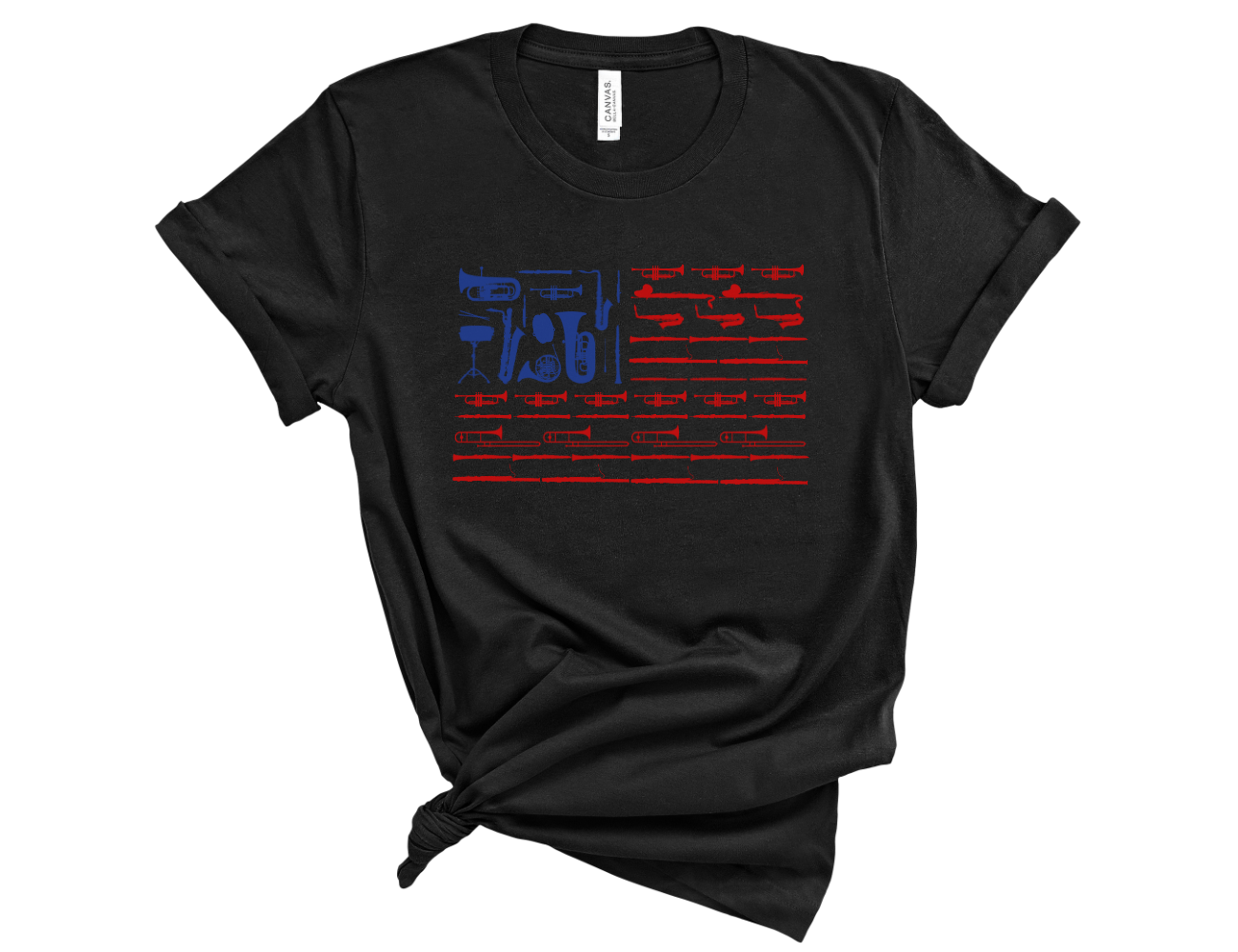 Band US Flag Unisex T-Shirt
