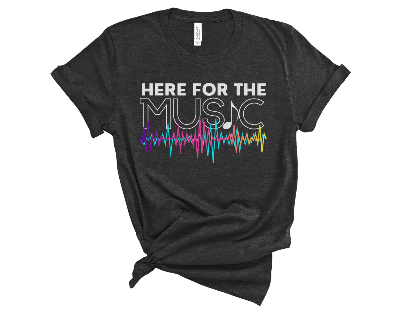 Here For The Music Unisex T-Shirt