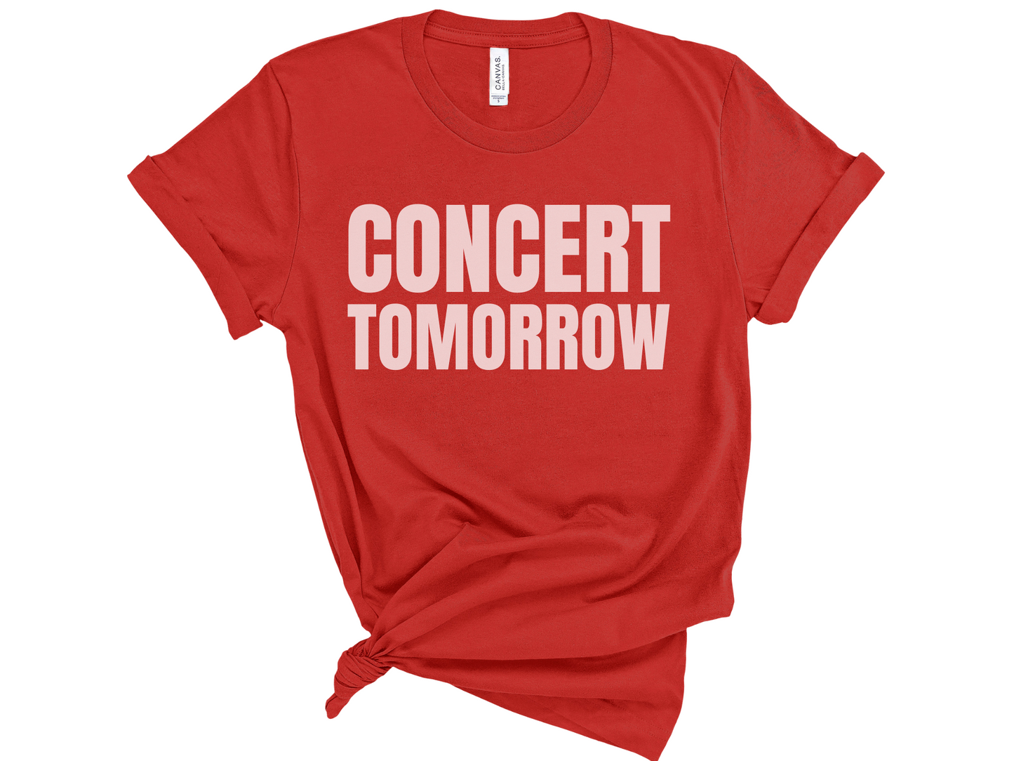 Concert Tomorrow Unisex T-Shirt