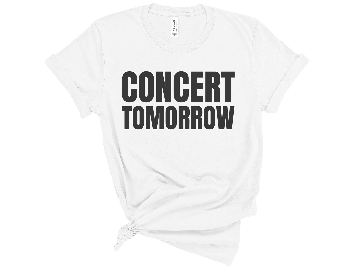 Concert Tomorrow Unisex T-Shirt