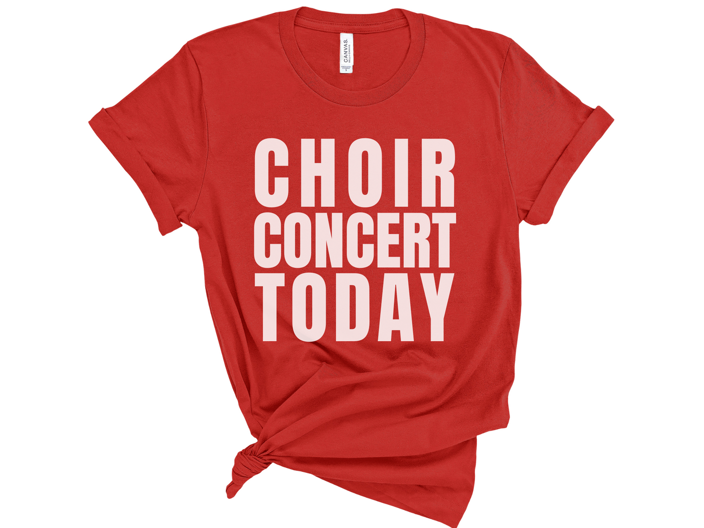 Choir Concert Today Unisex T-Shirt