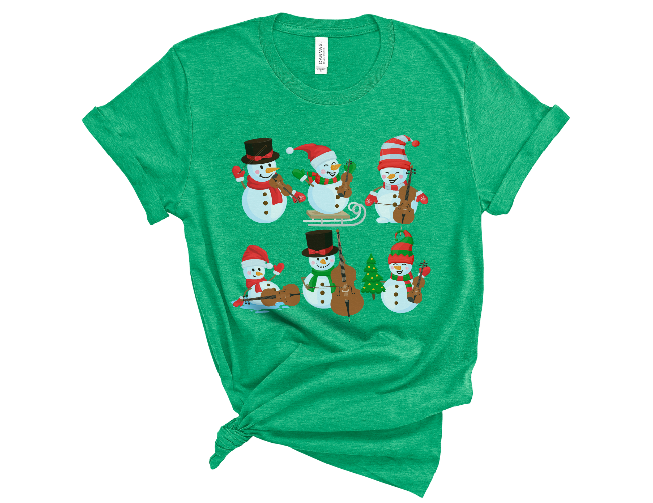 Snowman Orchestra Unisex T-Shirt