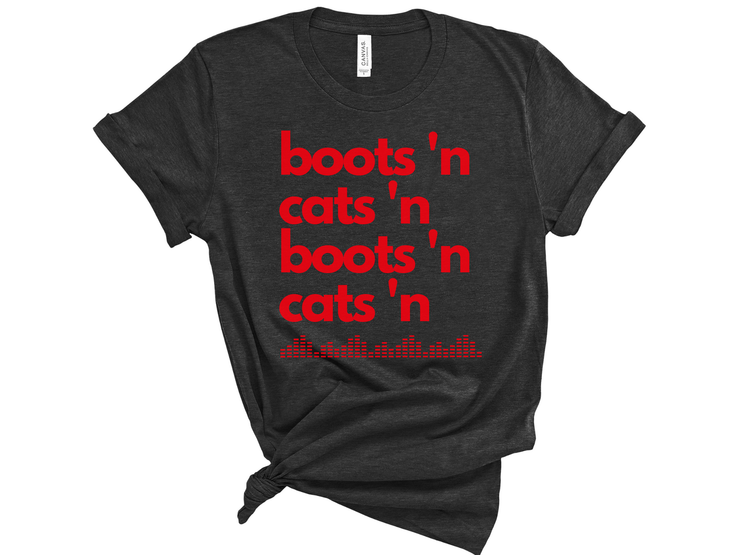 Boots 'n Cats Unisex T-Shirt