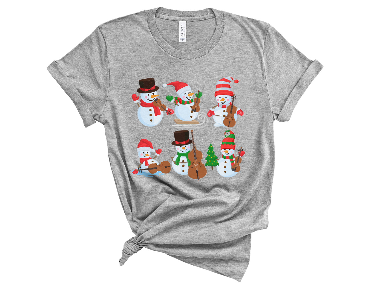 Snowman Orchestra Unisex T-Shirt