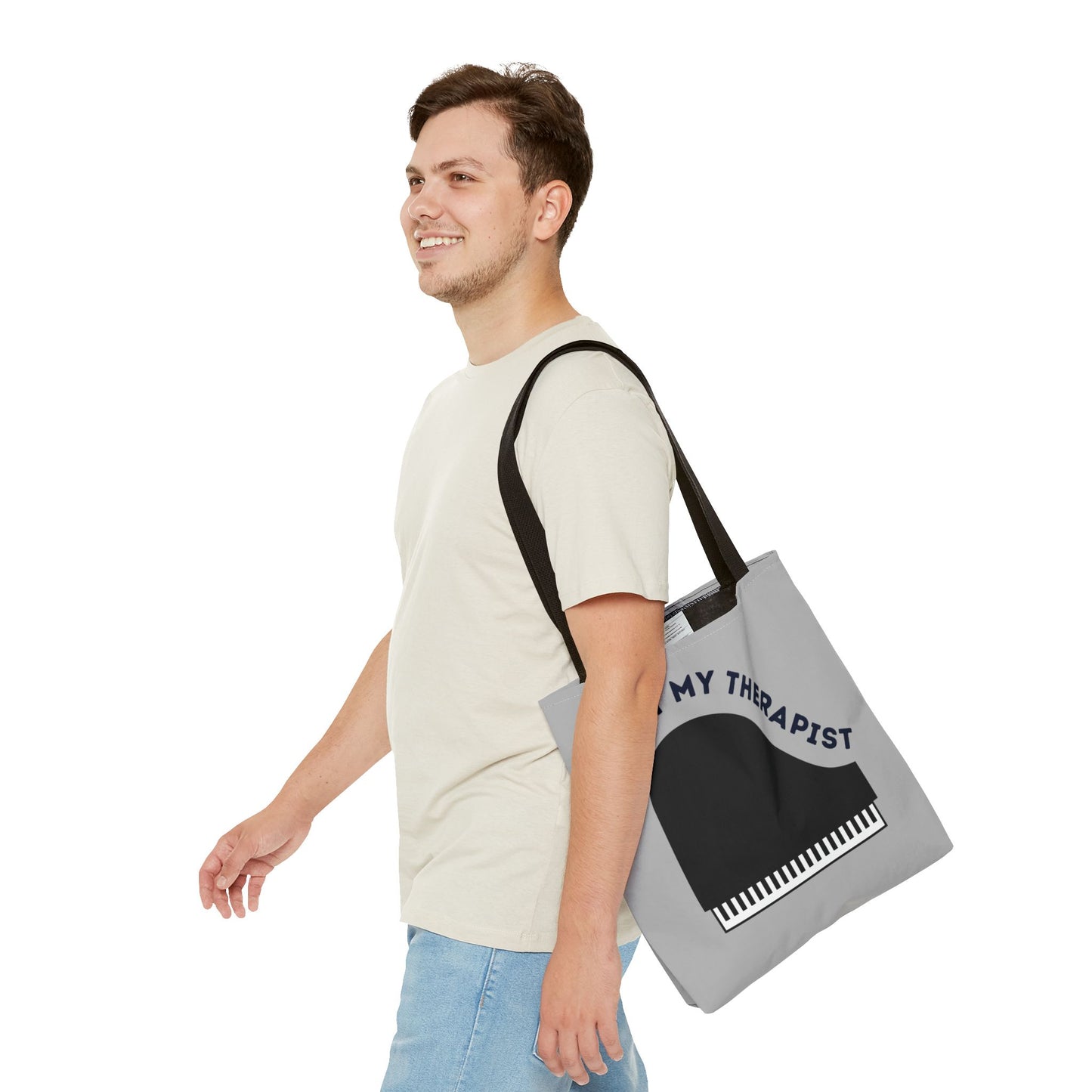 Piano Meet My Therapist Tote Bag