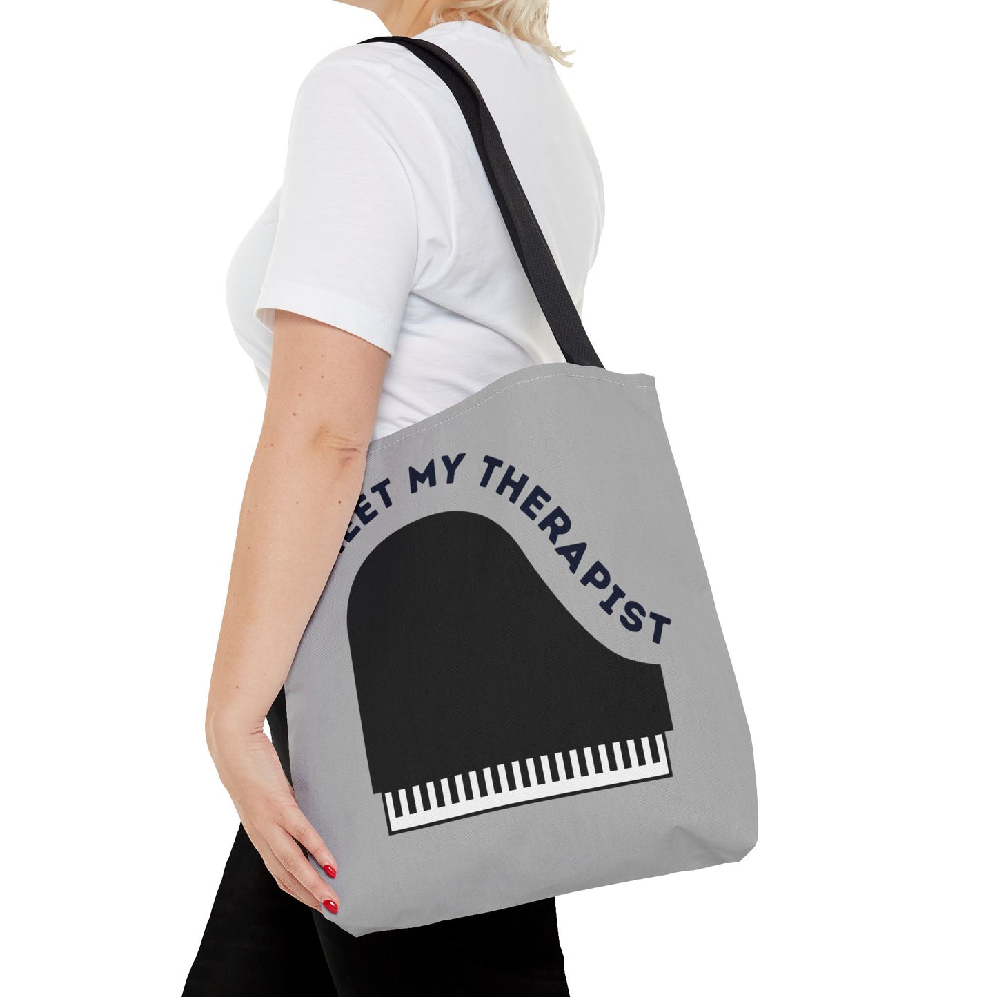 Piano Meet My Therapist Tote Bag