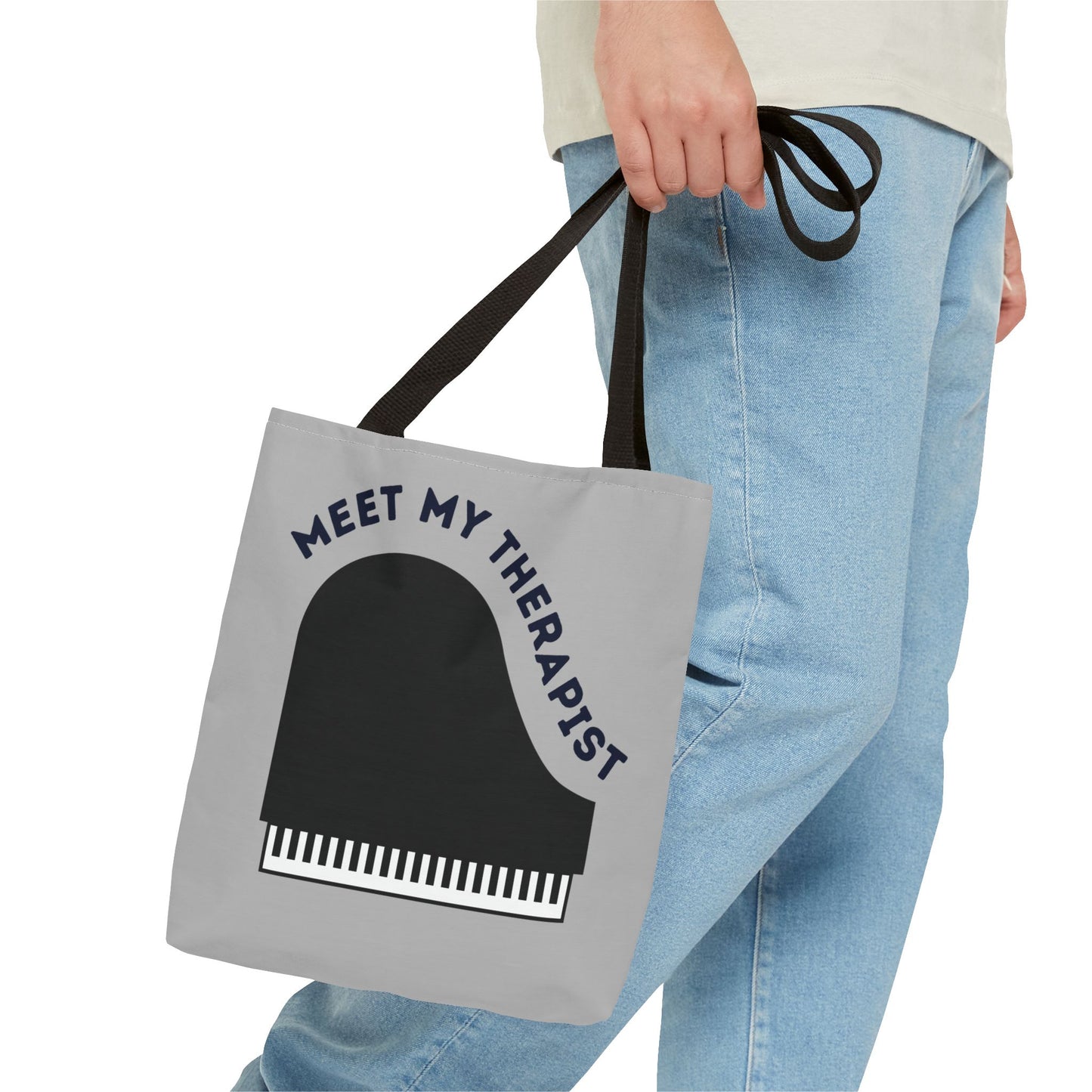 Piano Meet My Therapist Tote Bag
