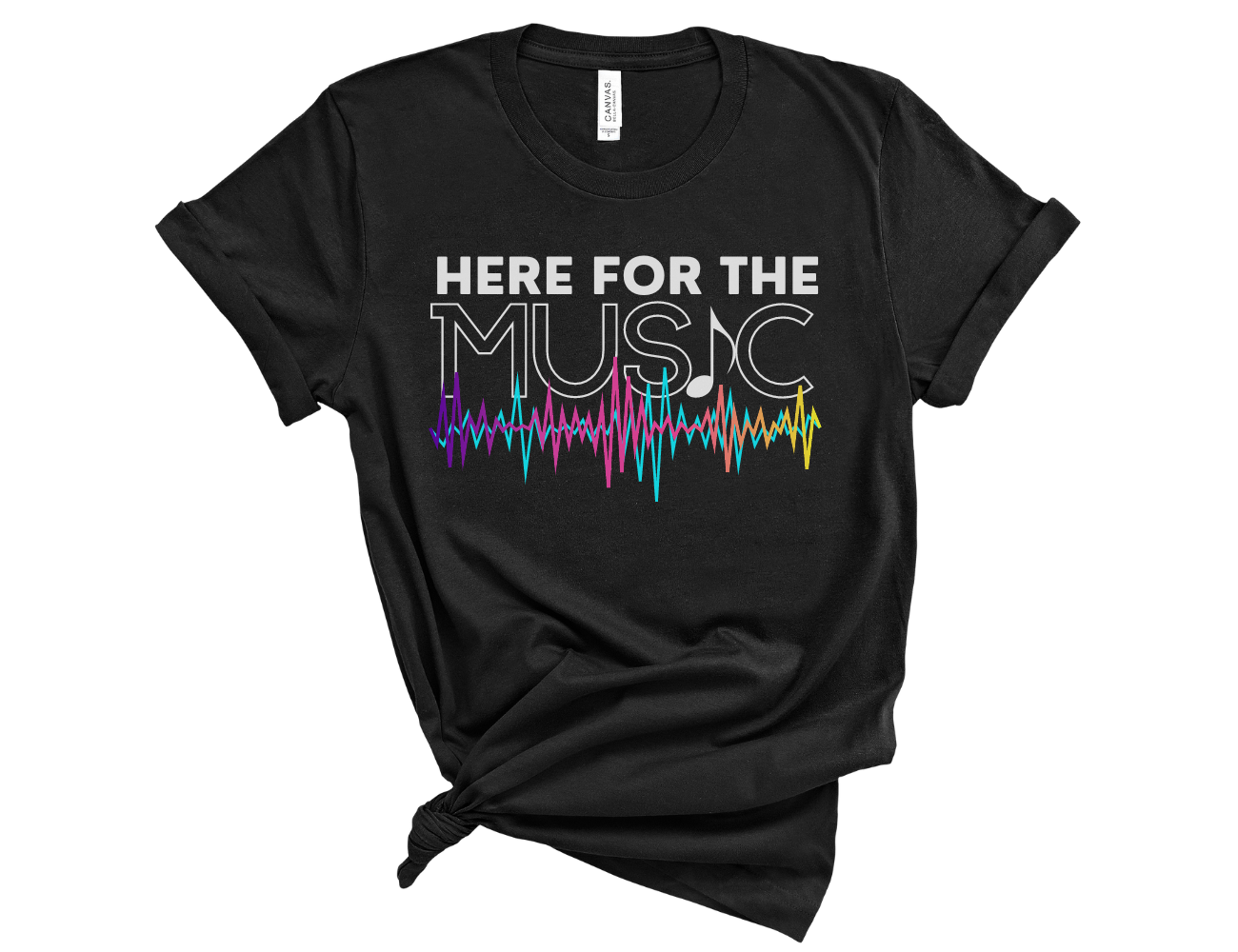 Here For The Music Unisex T-Shirt