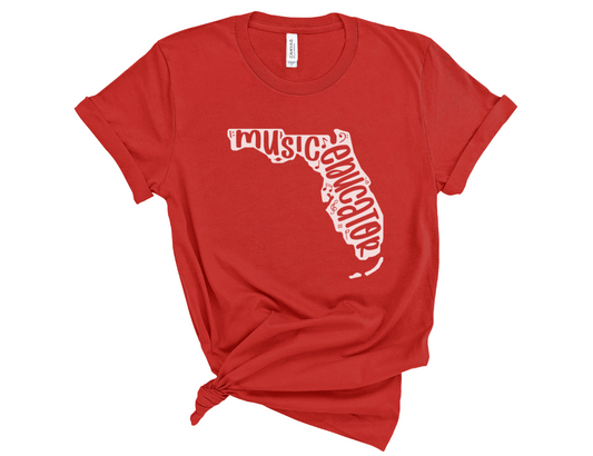 Florida Music Educator State Unisex T-Shirt