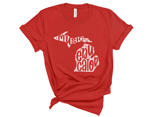 Michigan Music Educator State Unisex T-Shirt
