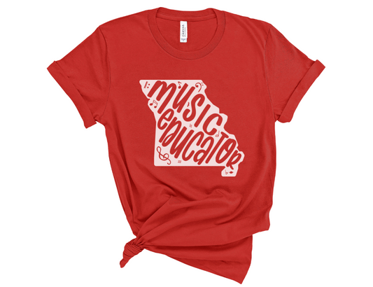 Missouri Music Educator State Unisex T-Shirt