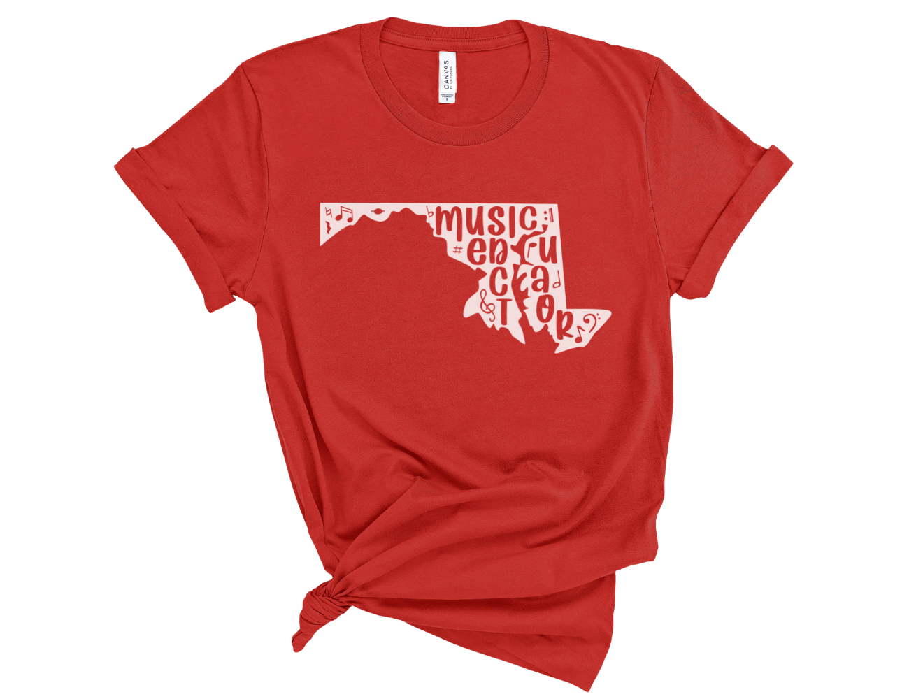 Maryland Music Educator State Unisex T-Shirt