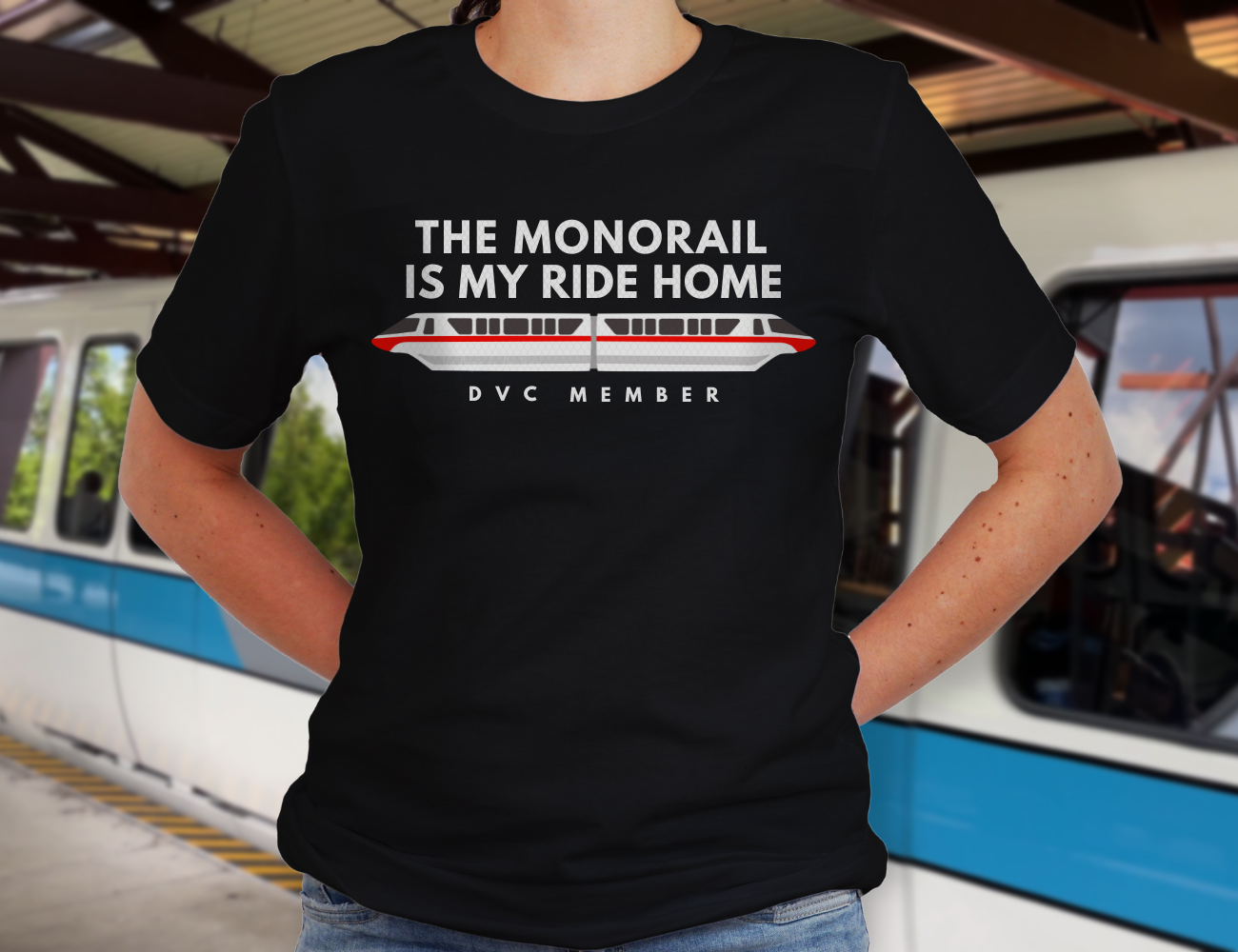 DVC Monorail Red Ride Home Unisex T-Shirt
