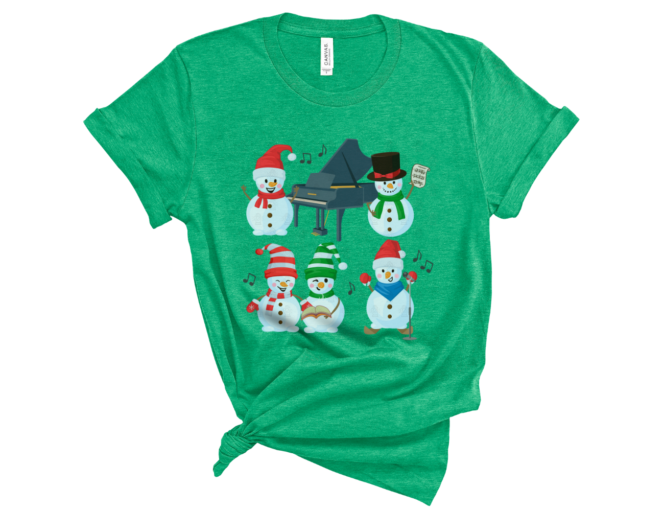 Snowman Choir Unisex T-Shirt