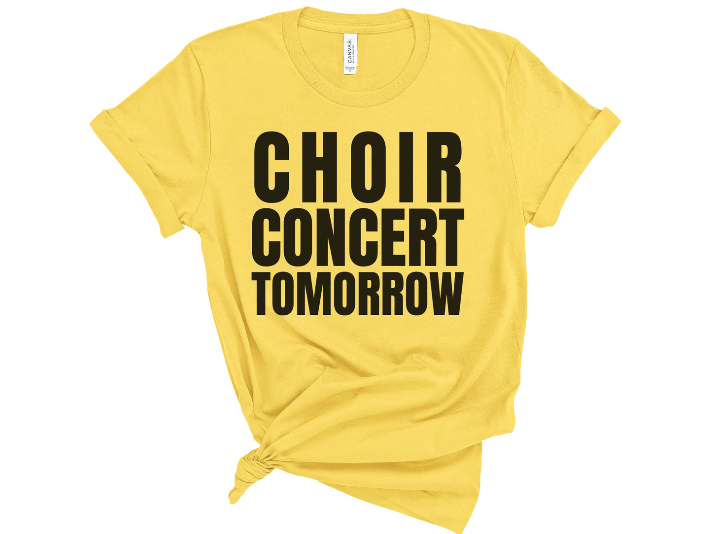 Choir Concert Tomorrow Unisex T-Shirt