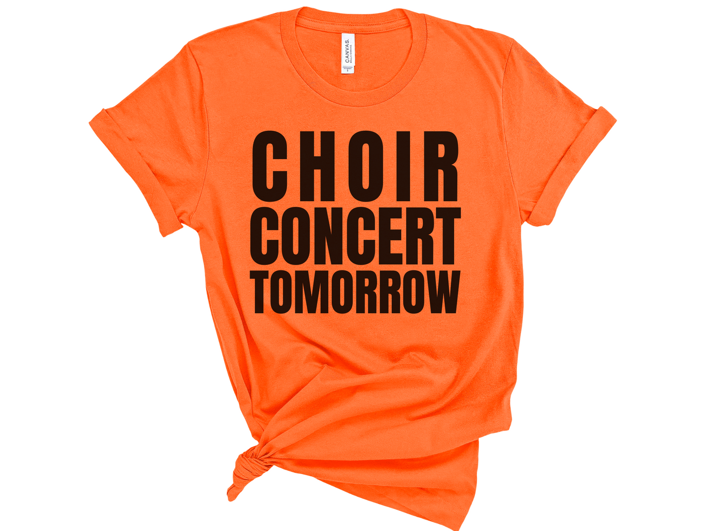 Choir Concert Tomorrow Unisex T-Shirt