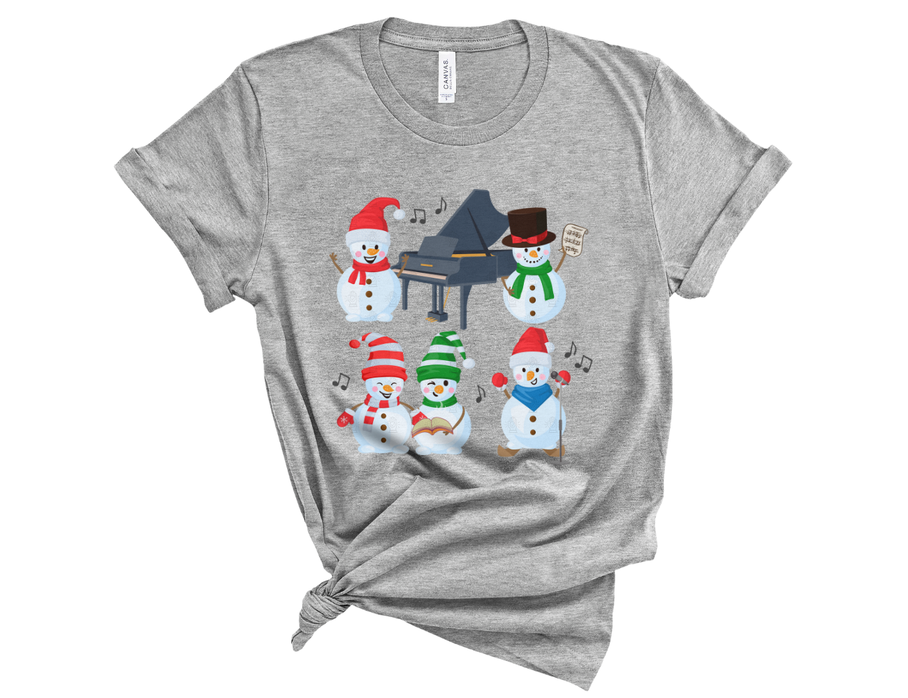 Snowman Choir Unisex T-Shirt
