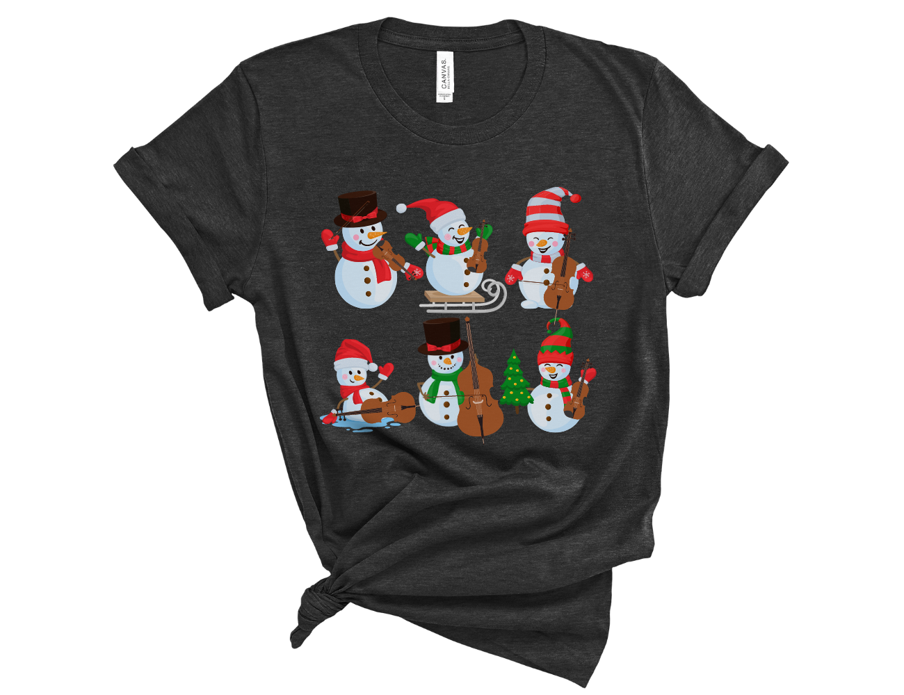 Snowman Orchestra Unisex T-Shirt