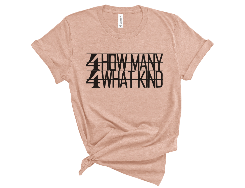 Time Signature How Many What Kind Unisex T-Shirt