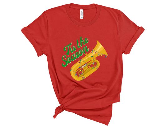 Tis the Season Tuba Holiday/Christmas Unisex T-Shirt
