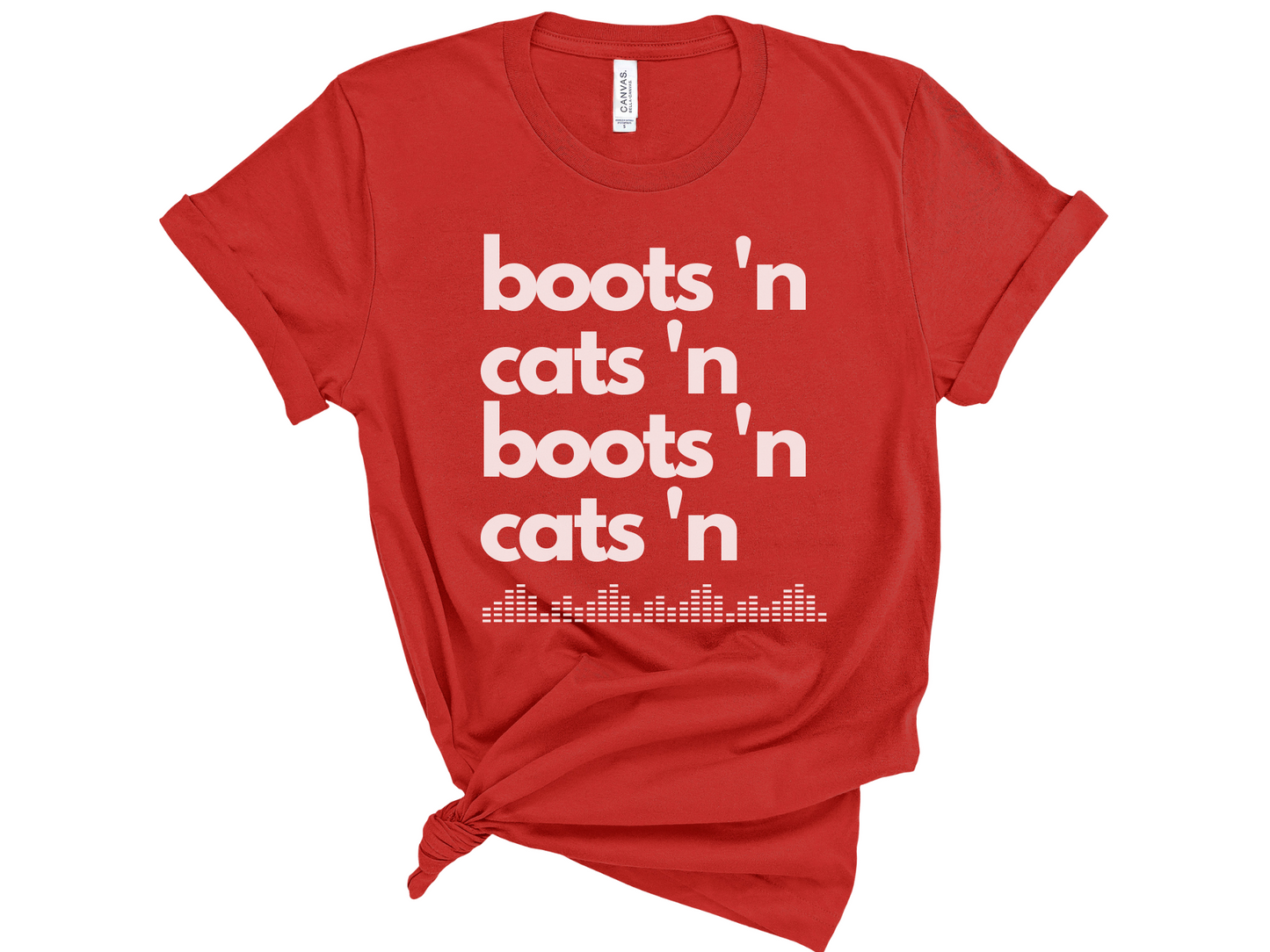Boots 'n Cats Unisex T-Shirt