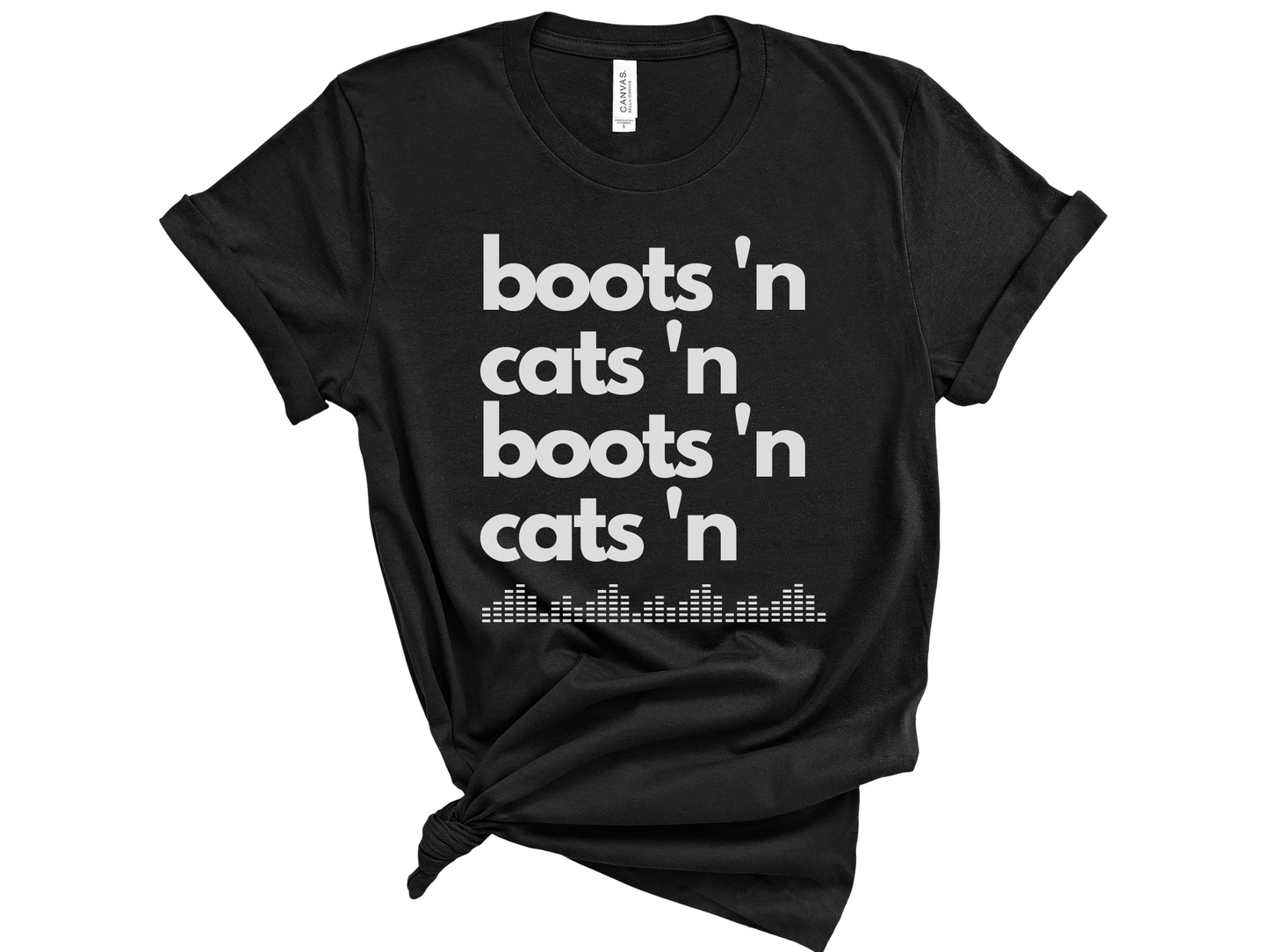 Boots 'n Cats Unisex T-Shirt