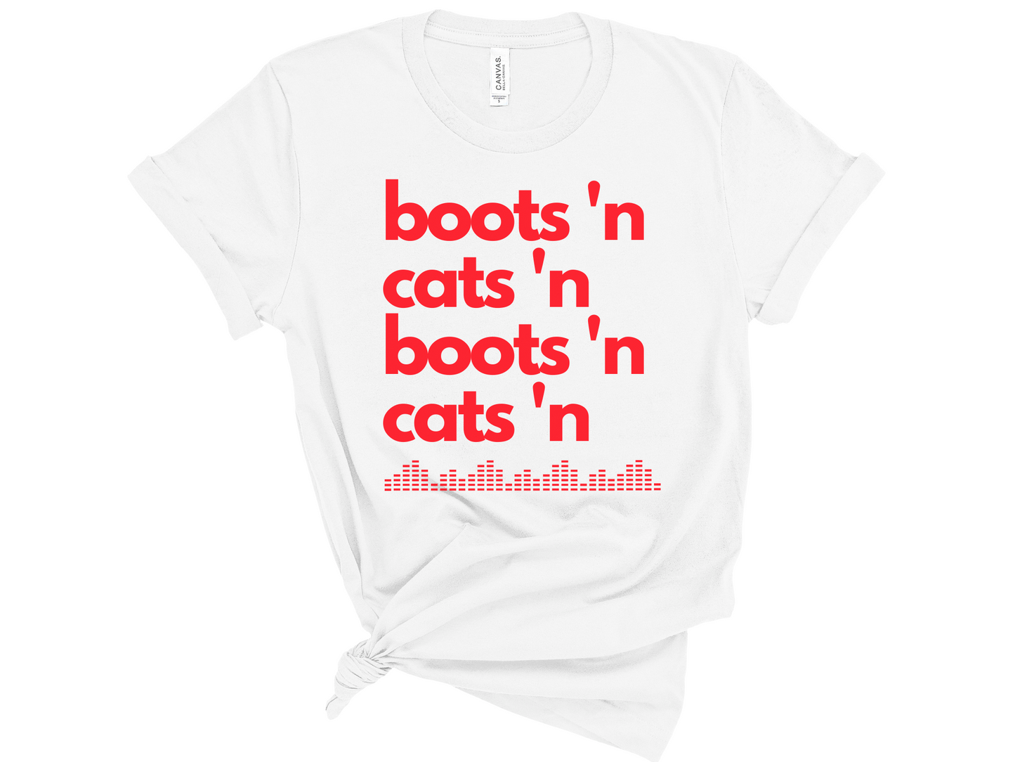 Boots 'n Cats Unisex T-Shirt