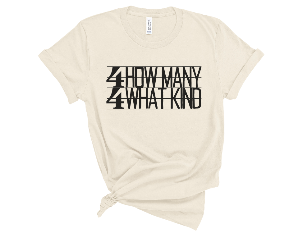 Time Signature How Many What Kind Unisex T-Shirt