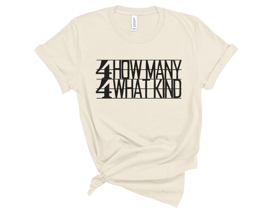 Time Signature How Many What Kind Unisex T-Shirt