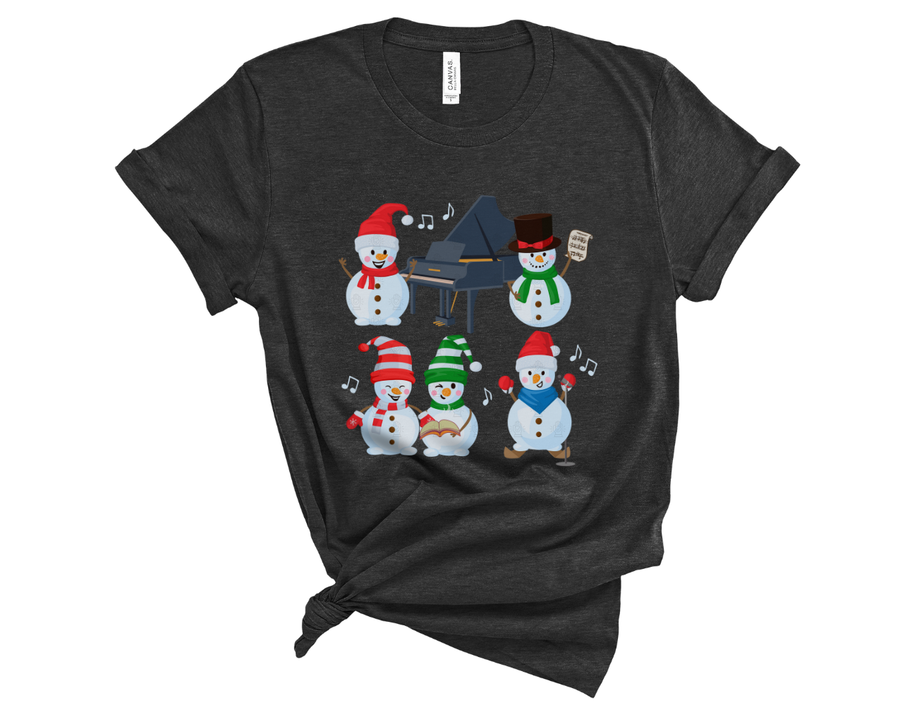 Snowman Choir Unisex T-Shirt