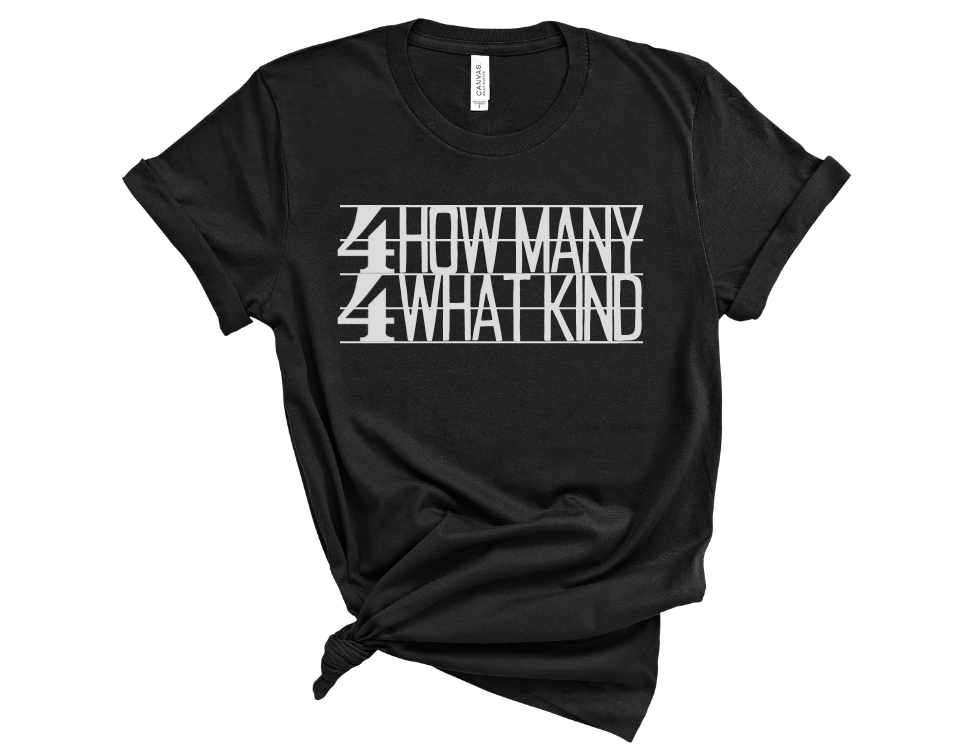 Time Signature How Many What Kind Unisex T-Shirt