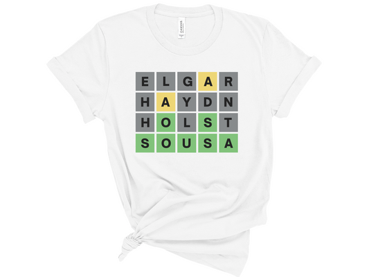 Composer Word Game Unisex T-Shirt