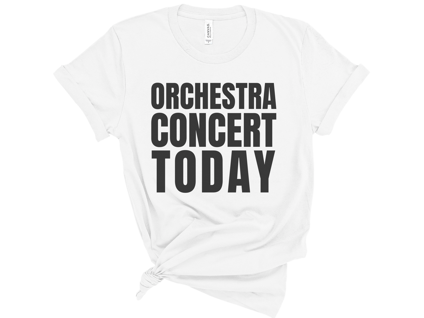 Orchestra Concert Today Unisex T-Shirt