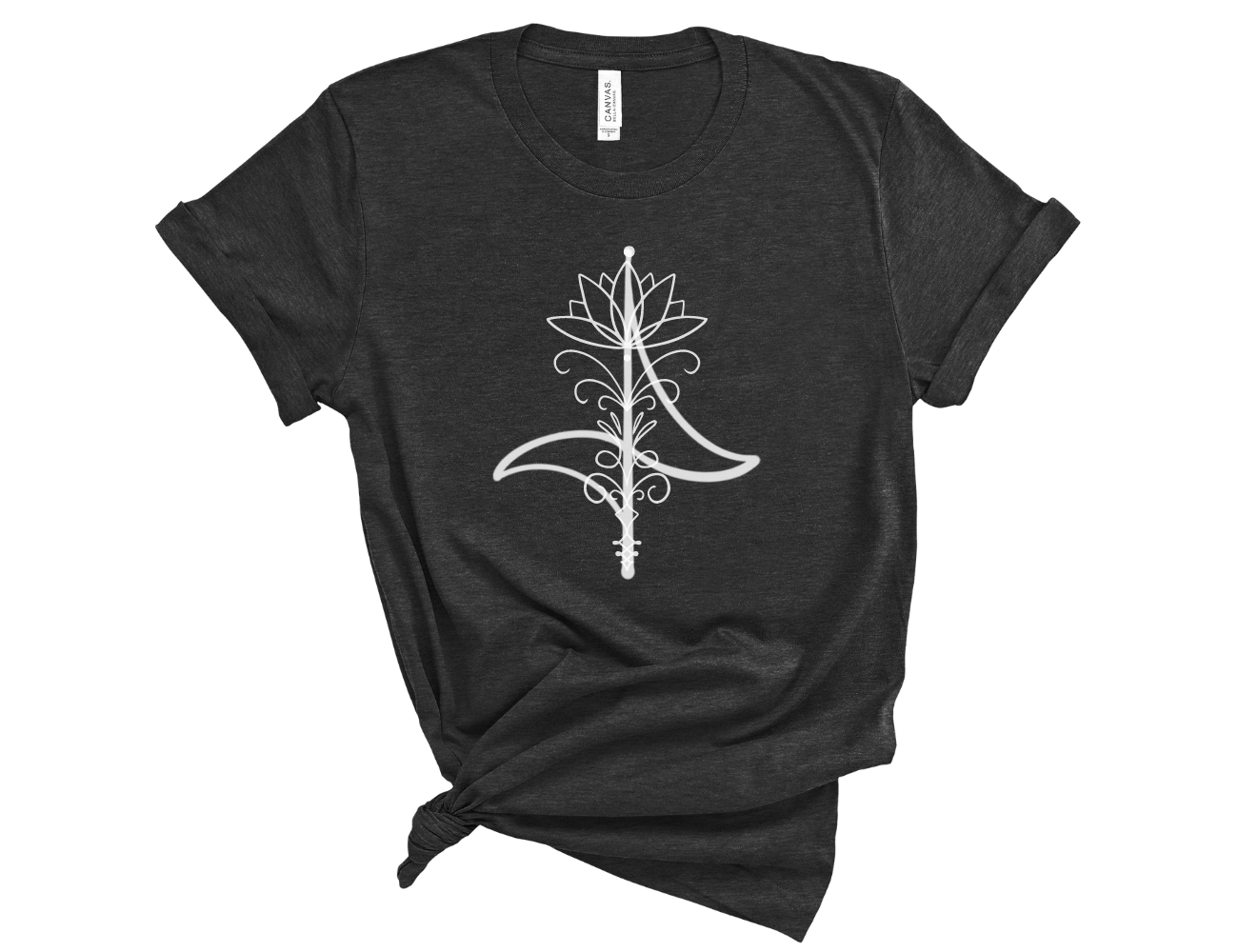 Flower Conductor Pattern Unisex T-Shirt