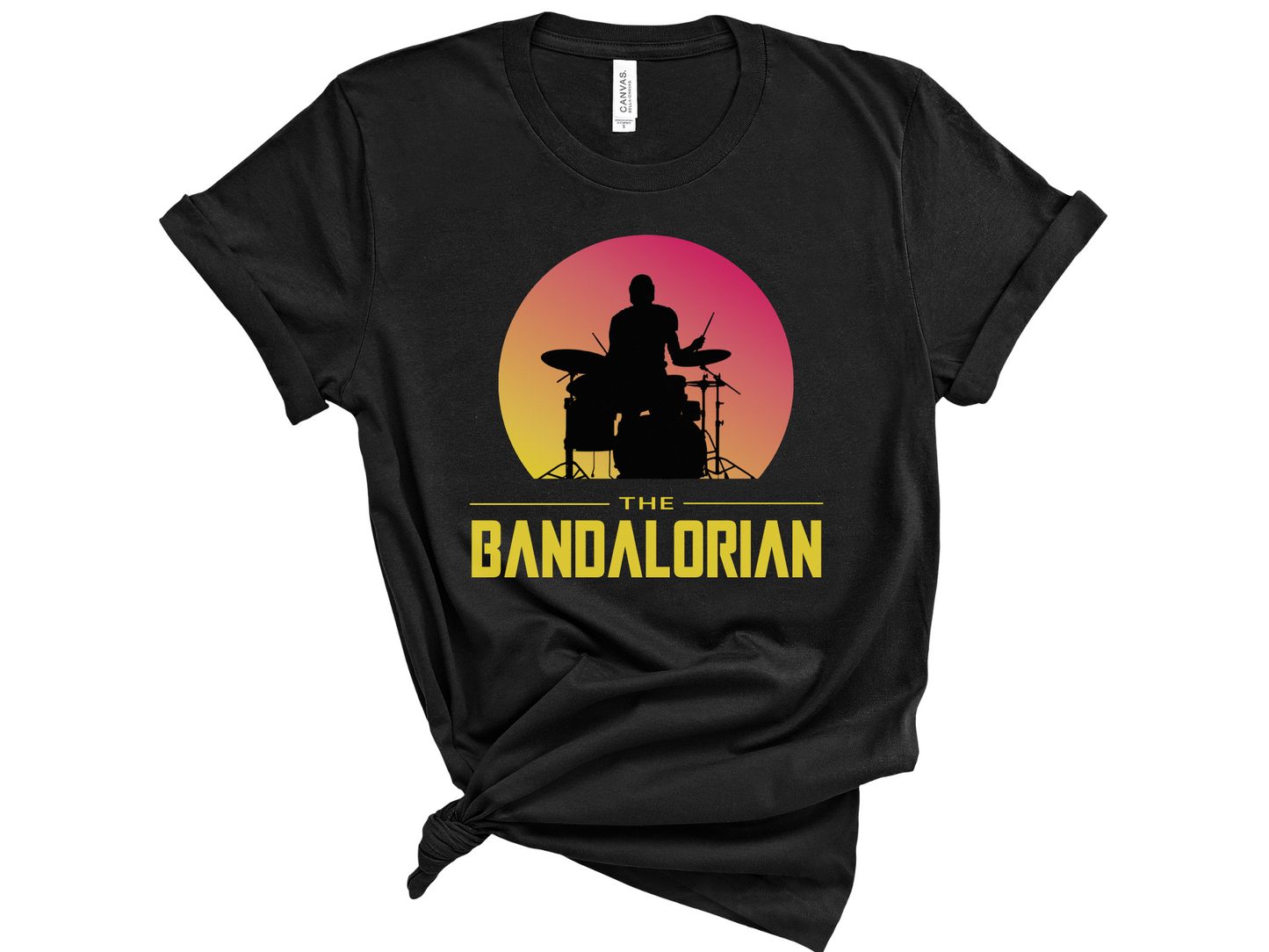 The Bandalorian Unisex T-Shirt: All Band Instruments