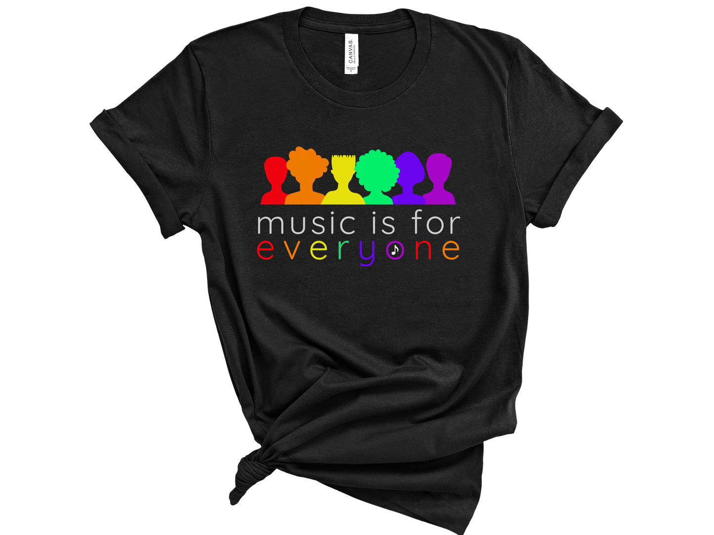 Music is for Everyone Unisex T-Shirt