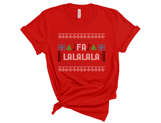 Fa La La Music Repeat Unisex T-Shirt