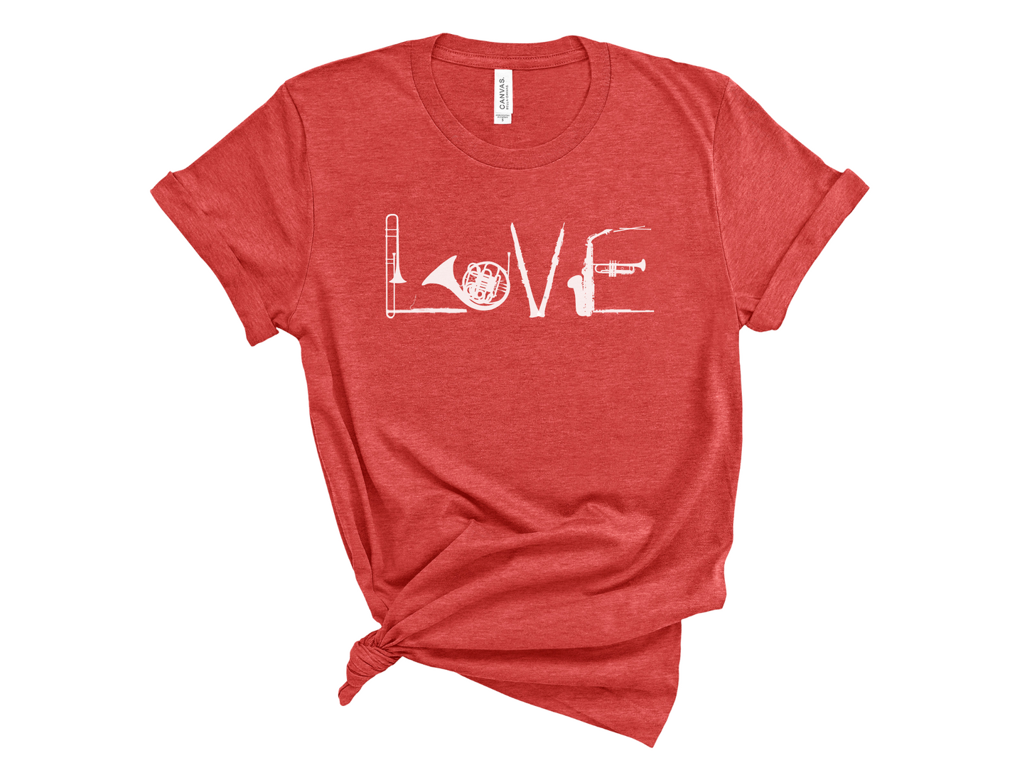 Love Band Instruments Unisex T-Shirt